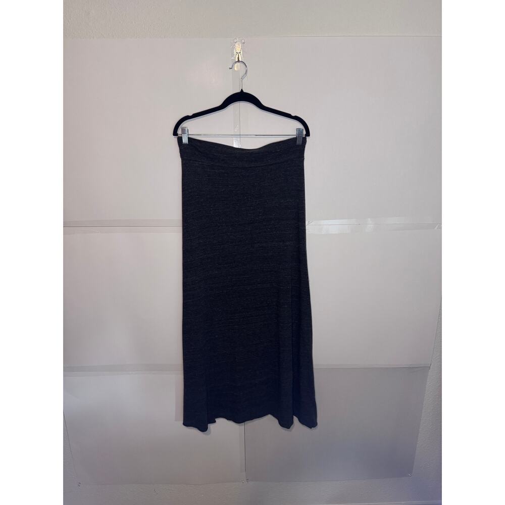 Alternative Earth Heather Gray Maxi Skirt Size L